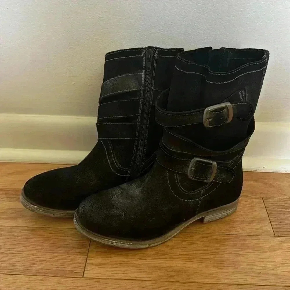 Roan Lola Moto Style Boots size 6.5